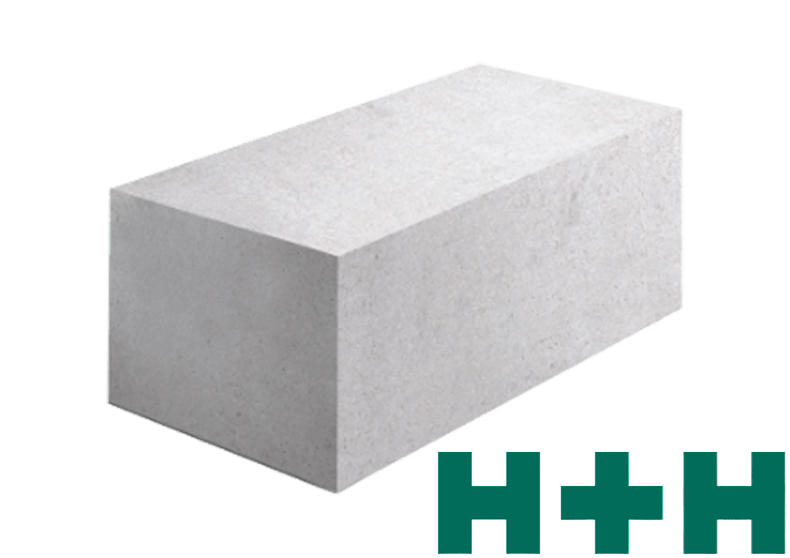 Газобетон H+H 625х250х250 мм