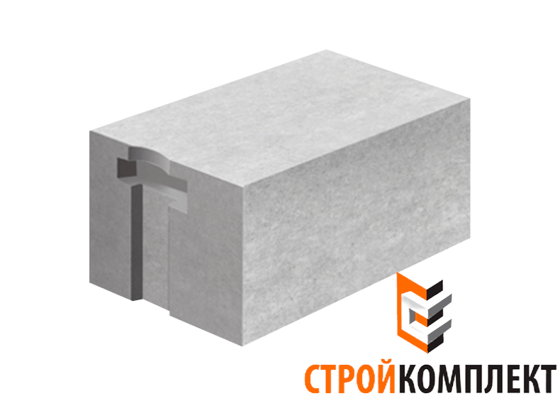 Газобетон СК D375 паз-гребень 625х375х250 мм