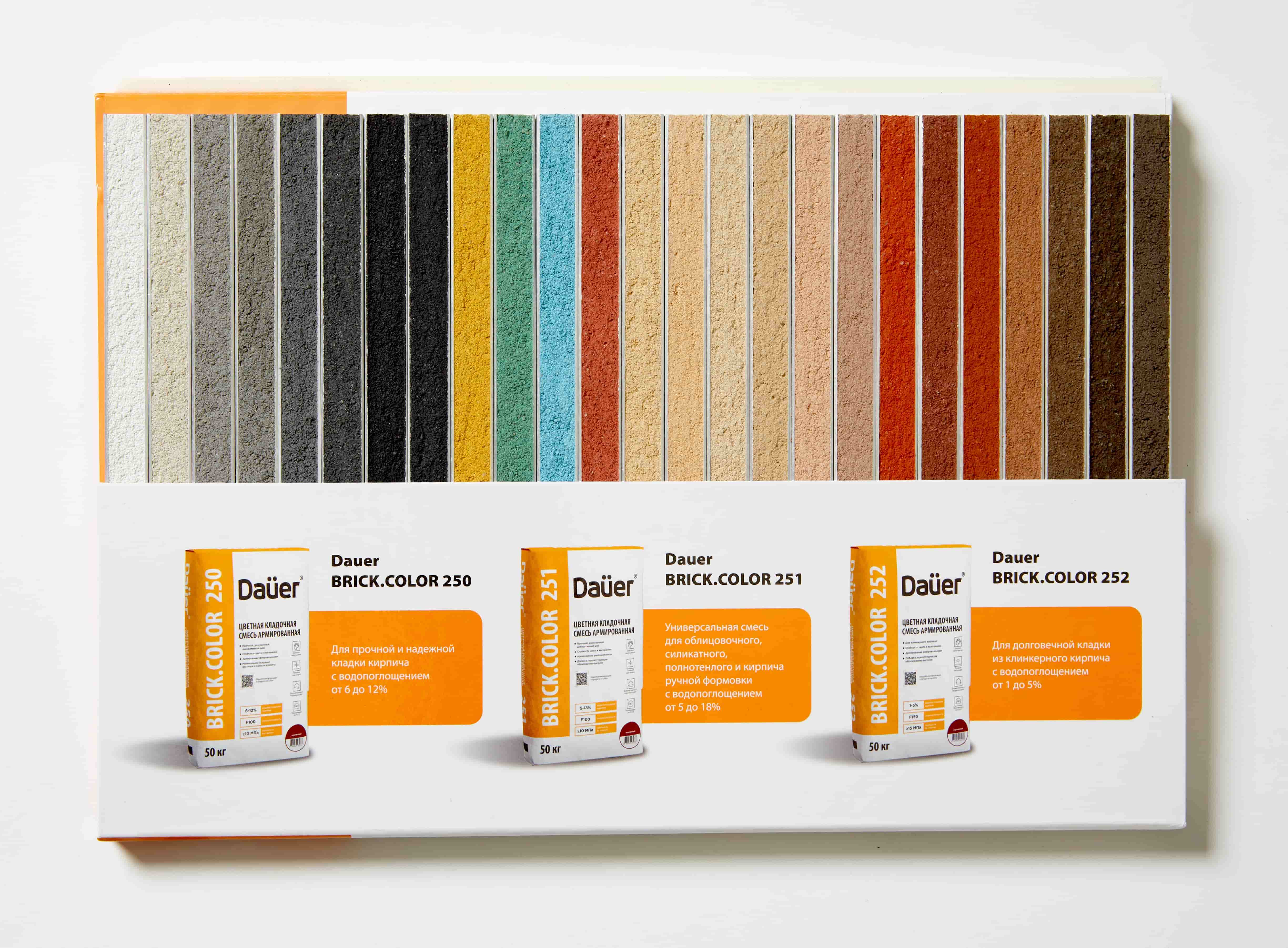 Цветная кладочная смесь армированная DAUER BRICK.COLOR 251 белый, 50 кг фото 4